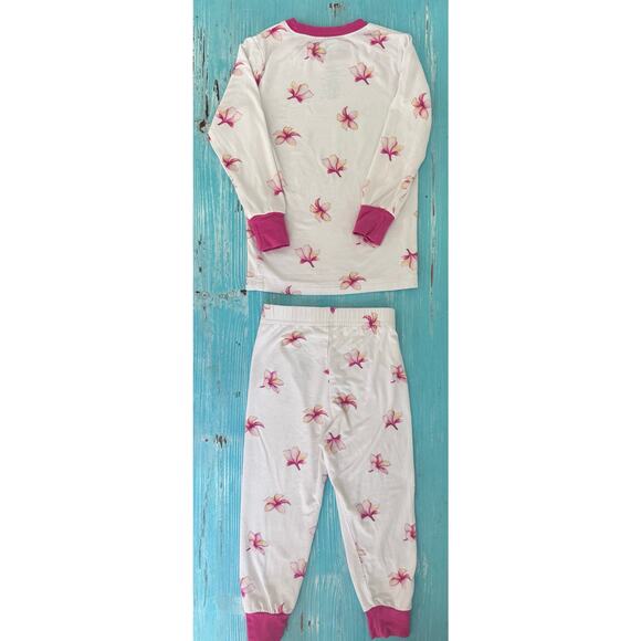 Coco Moon Hawaii Two Piece Plumeria PJS Size 12-18 Months - Picture 2 of 4